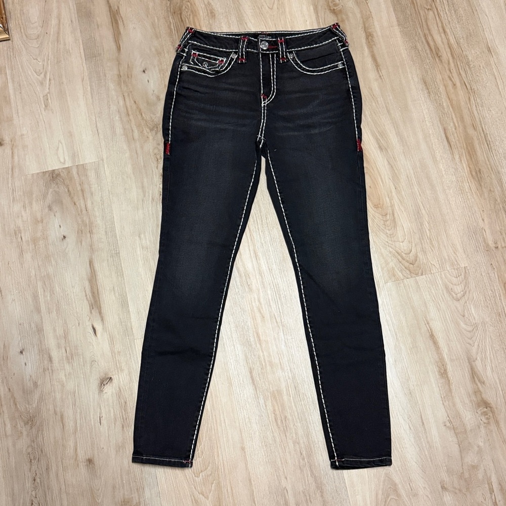 True Religion Jennie Curvy Mid-Rise Super Skinny